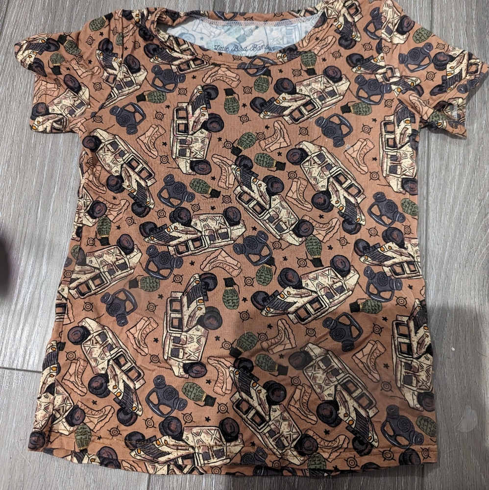 Bamboo Military Top